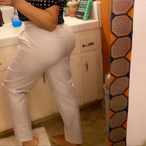 Zara basic trousers/pants  greyish bluish size M